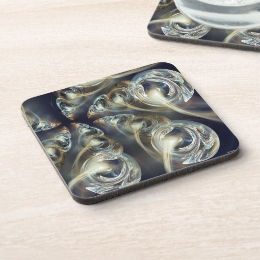 Abstrakt Getränkeuntersetzer (Linke Seite)