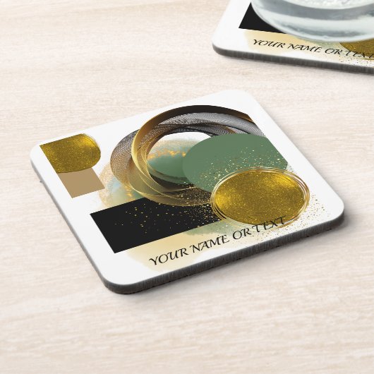 abstrakt getränkeuntersetzer (Linke Seite)