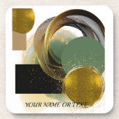 abstrakt getränkeuntersetzer (Vorderseite)