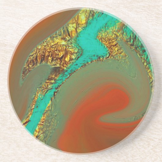 abstrakt getränkeuntersetzer (Vorne)