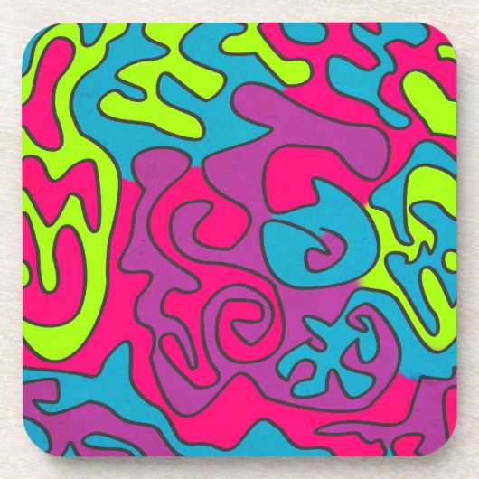 abstrakt getränkeuntersetzer (Vorderseite)