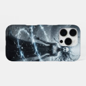 Abstrakt Ghost Art iPhone 16 Pro Fall Hülle (Rückseite (Horizontal))