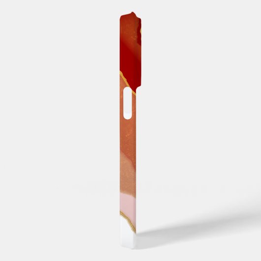 Abstrakt Gilded Agate Case-Mate iPhone Hülle (Rückseite / Rechts)