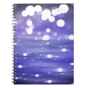 Abstrakt glänzende violette Hintergrundgrafik Notizblock