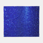 Abstrakt glänzender Glitzer-Hintergrund Fleecedecke (Vorderseite (Horizontal))