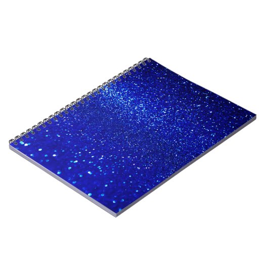 Abstrakt glänzender Glitzer-Hintergrund Notizblock (Linke Seite)