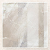 Abstrakt Glasuntersetzer (Vorderseite)