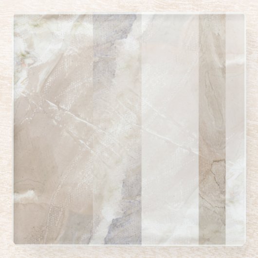 Abstrakt Glasuntersetzer (Vorderseite)