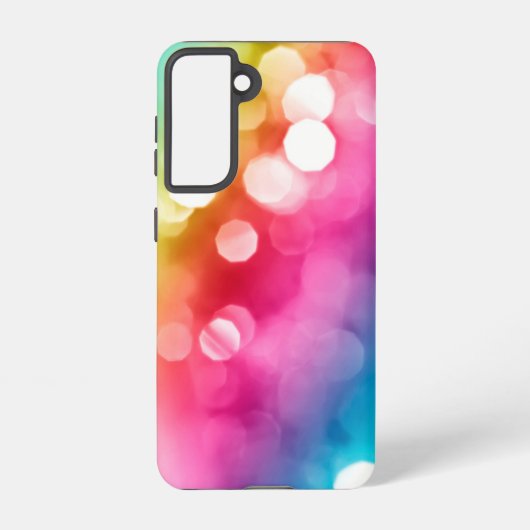 Abstrakt Glow Samsung Galaxy S21 Handy Case Samsung Galaxy Hülle (Rückseite)