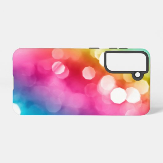 Abstrakt Glow Samsung Galaxy S21 Handy Case Samsung Galaxy Hülle (Rückseite (Horizontal))