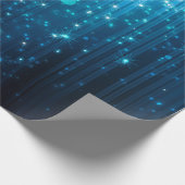 Abstrakt glühender Hintergrund Geschenkpapier (Ecke)