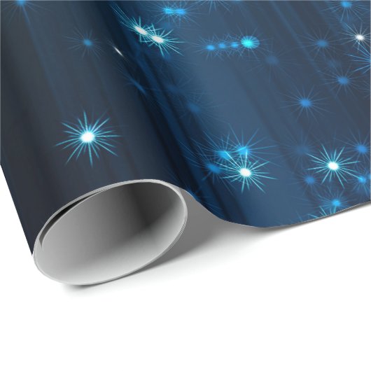 Abstrakt glühender Hintergrund Geschenkpapier (Rolleneckpunkt)