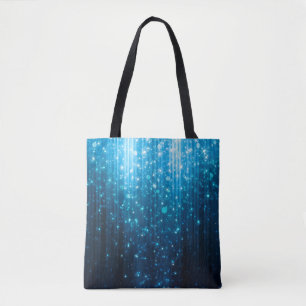 Abstrakt glühender Hintergrund Tasche