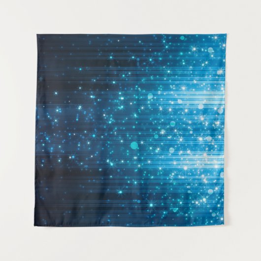 Abstrakt glühender Hintergrund Wandteppich (Vorderseite (Horizontal))