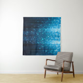 Abstrakt glühender Hintergrund Wandteppich (Beispiel (Horizontal))