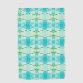 Abstrakt Golfhandtuch (Vorderseite)