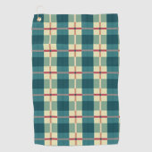 Abstrakt Golfhandtuch (Vorderseite)