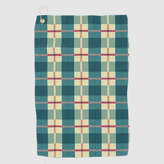 Abstrakt Golfhandtuch (Vorderseite)