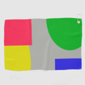 Abstrakt Golfhandtuch (Horizontal)