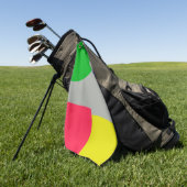 Abstrakt Golfhandtuch (Gras)