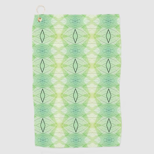 Abstrakt Golfhandtuch (Vorderseite)