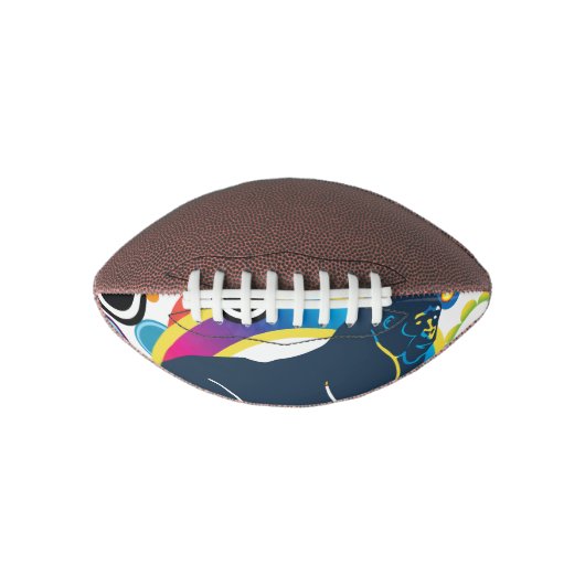 Abstrakt Gorilla Mini Football (Vorderseite)