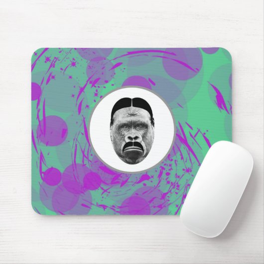 Abstrakt Gorilla Mousepad (Mit Mouse)