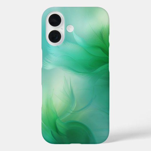 Abstrakt Gradient Green und Blue Case-Mate iPhone Hülle (Rückseite)