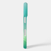 Abstrakt Gradient Green und Blue Case-Mate iPhone Hülle (Rückseite / Rechts)