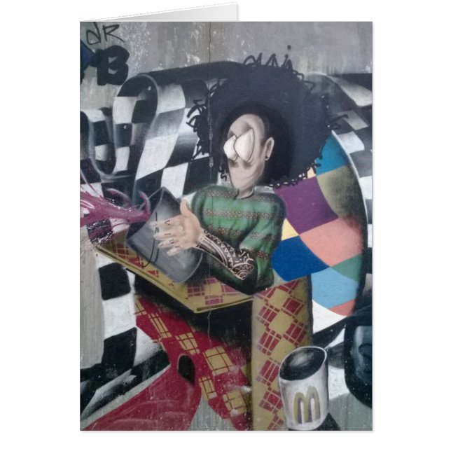 Abstrakt Graffiti Artwork (Vorne)