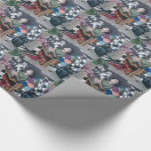 Abstrakt Graffiti Artwork Geschenkpapier (Ecke)
