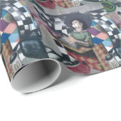 Abstrakt Graffiti Artwork Geschenkpapier (Rolleneckpunkt)