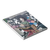 Abstrakt Graffiti Artwork Notizblock (angewinkelt)