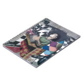 Abstrakt Graffiti Artwork Notizblock (Linke Seite)