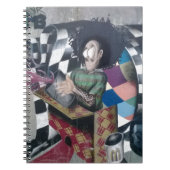 Abstrakt Graffiti Artwork Notizblock (Vorderseite)