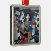 Abstrakt Graffiti Artwork Ornament Aus Metall (Rechts)