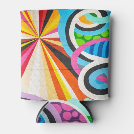 Abstrakt Graffiti Dosenkühler (Vorderseite)