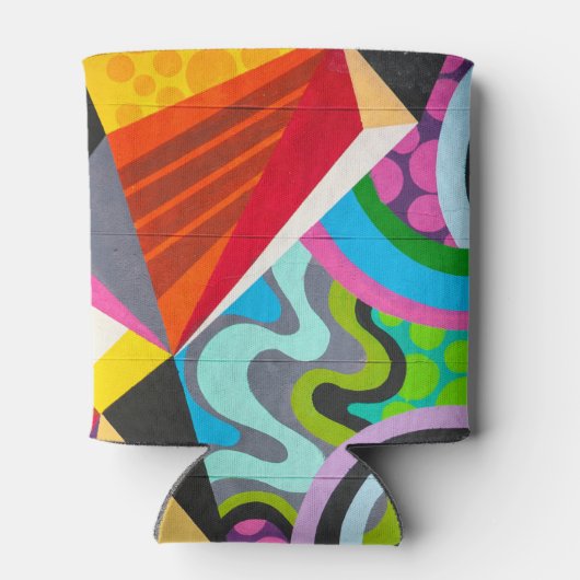 Abstrakt Graffiti Dosenkühler (Rückseite)