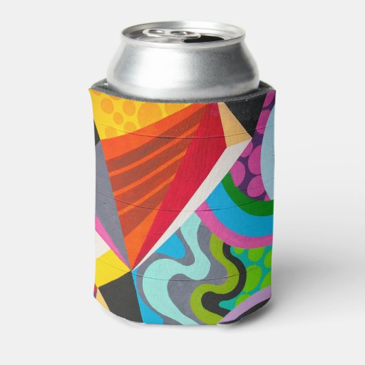 Abstrakt Graffiti Dosenkühler (Kanne Rückseite)