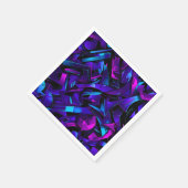 Abstrakt Graffiti Street Swirl Serviette (Ecke)