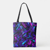 Abstrakt Graffiti Street Swirl Tasche (Rückseite)
