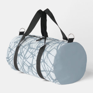 Abstrakt Grau Duffle Bag