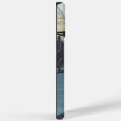 Abstrakt-graue Anfängermonogramm für gemischte Med Case-Mate iPhone Hülle (Rückseite / Rechts)