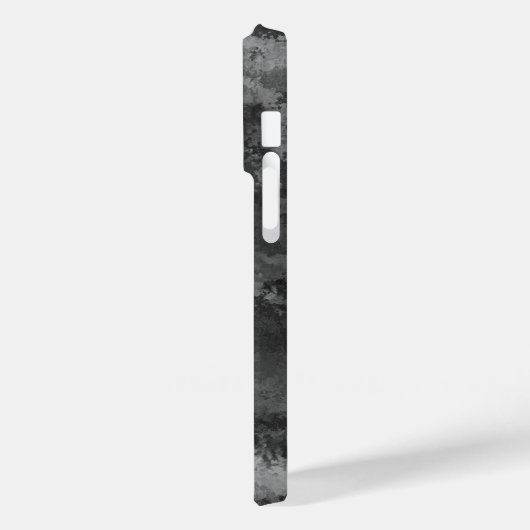 Abstrakt-graue Diffusion Case-Mate iPhone Hülle (Rückseite / Links)