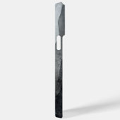 Abstrakt Gray Waves Art iPhone / iPad Gehäuse Case-Mate iPhone Hülle (Rückseite / Rechts)