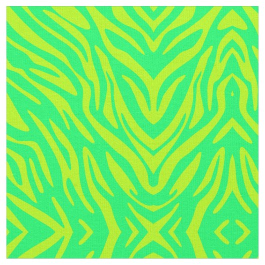 Abstrakt Green Zebra Stoff (Nahaufnahme)