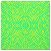 Abstrakt Green Zebra Stoff (Muster)