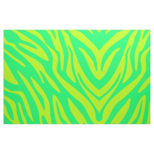 Abstrakt Green Zebra Stoff (Yard (91,4 cm))