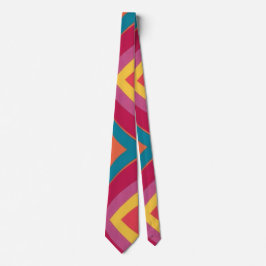 Abstrakt Groovy Neck Tie Krawatte