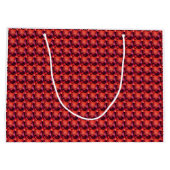 Abstrakt Große Geschenktüte (Rückseite)